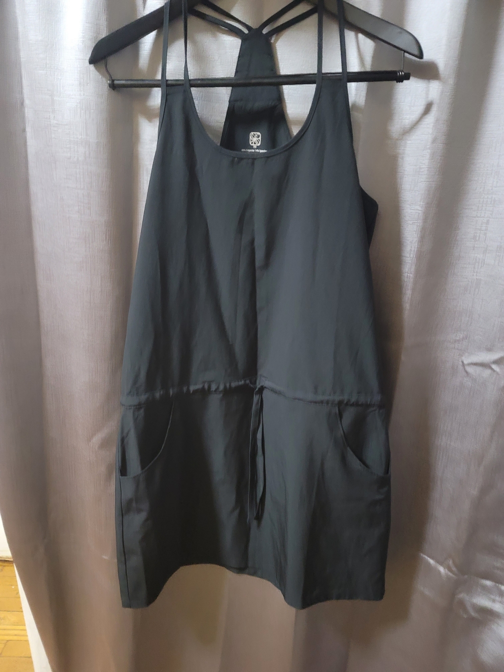 Black Strappy Sleeveless Summer Dress